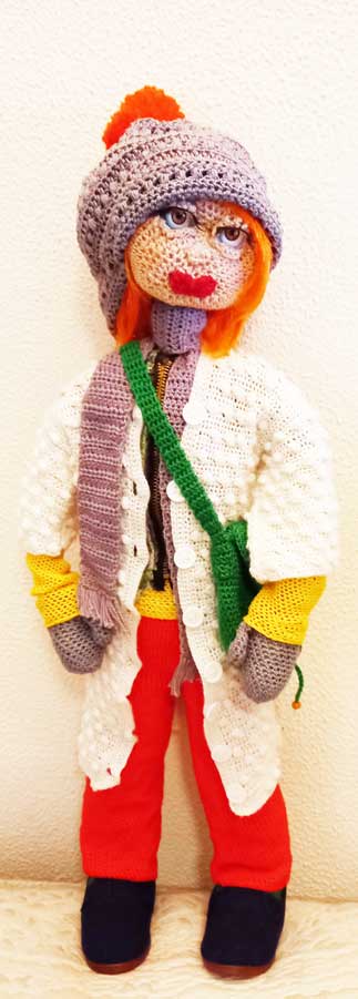 muñeca de ganchillo, crochet, amigurumi