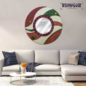 espejo decorativo circular, decoracion del hogar